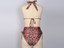 Bali Dream: High Waist Print Bikini | Paisley, Red
