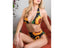 Bali Dream: High Waist Print Bikini | Sunflower
